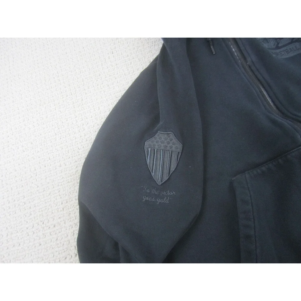 Nike Jacket Teen Boys XL Fleece Zip Up Hoodie Sportswear‎ Graphic USA Basketball